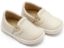 Εικόνα της Δερμάτινο Loafer BS3084 Εκρού