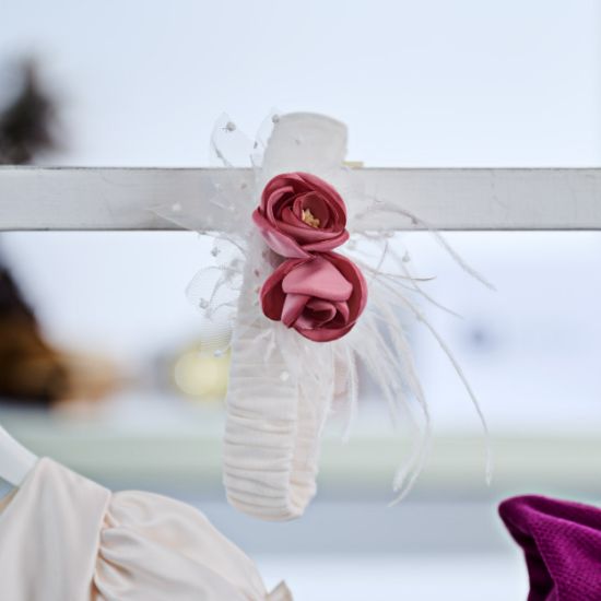 κορδέλα για τα μαλλιά με λουλούδια