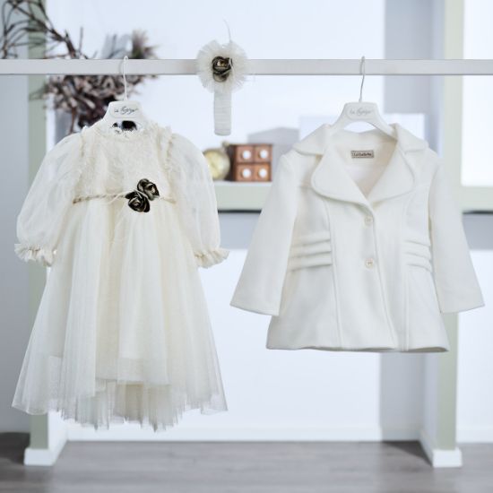 Εικόνα της Παλτό σε λευκό χρώμα κωδ.25KW62