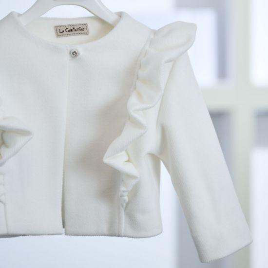 Εικόνα της μπολερό σε χρώμα λευκό κωδ. 25KW76