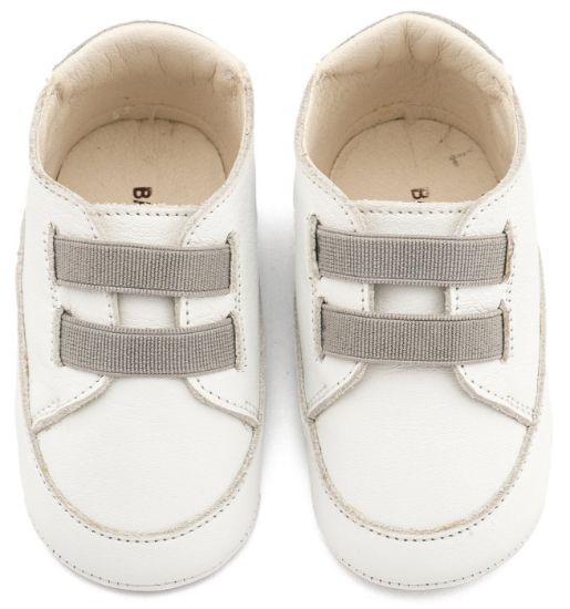 Εικόνα της Παντοφλέ Σνικερ με Λάστιχάκια MI1137 Λευκό Γκρι