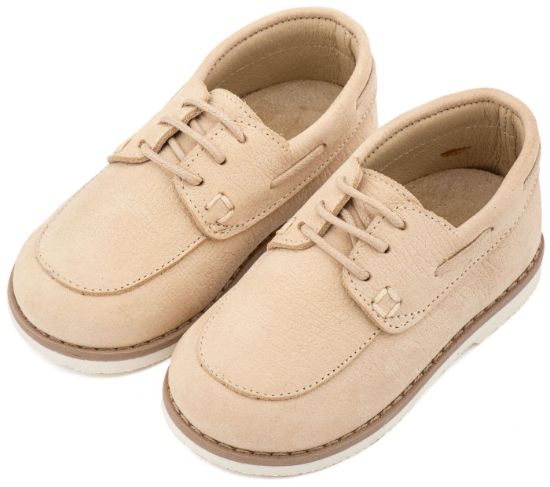 Εικόνα της Δετό Δερμάτινο Μοκασίνι BW 4308 Μπεζ