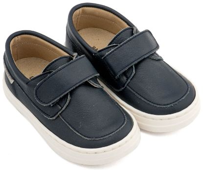 Εικόνα της Δερμάτινο Μοκασίνι BW 4310 Μπλε