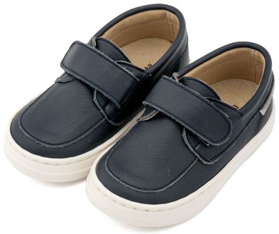 Εικόνα της Δερμάτινο Μοκασίνι BW 4310 Μπλε