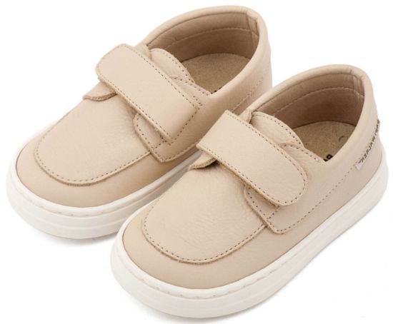 Εικόνα της Δερμάτινο Μοκασίνι BW 4310 Μπεζ