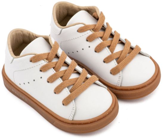 Εικόνα της Δετό Δερμάτινο Sneaker BW 4312 Λευκό