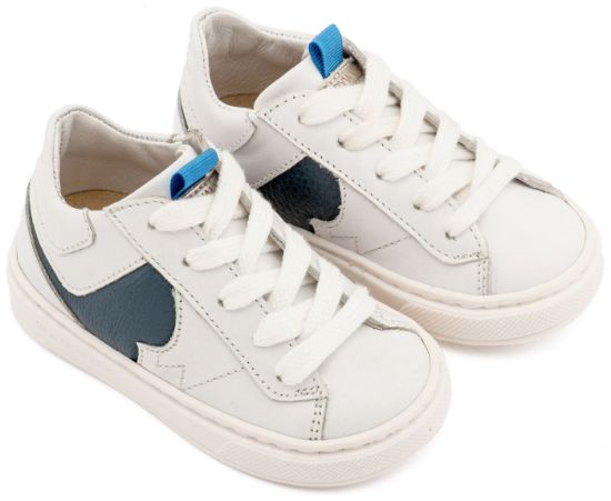 Εικόνα της Δίχρωμο Sneaker Δετό EXC8001 Λευκό Μπλε