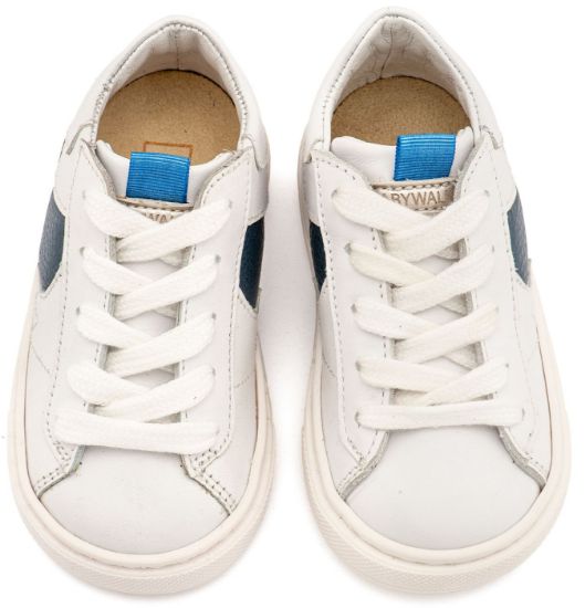 Εικόνα της Δίχρωμο Sneaker Δετό EXC8001 Λευκό Μπλε