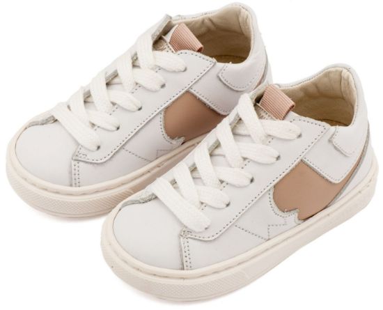 Εικόνα της Δίχρωμο Sneaker Δετό EXC8001 Λευκό Μπεζ