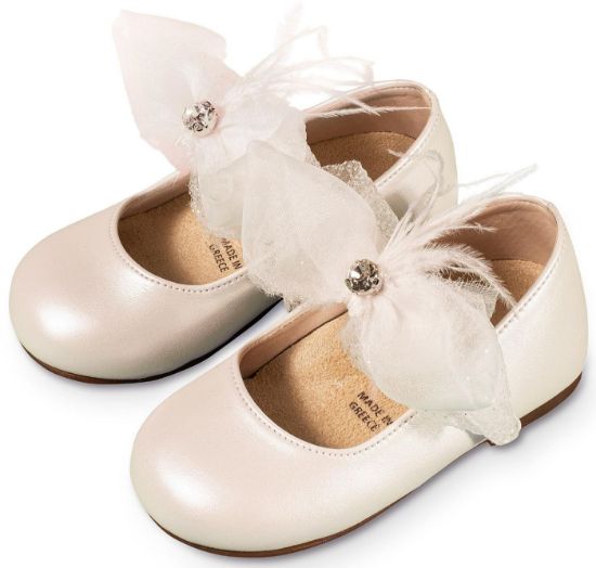 Εικόνα της Γοβάκι Μονή Μπαρέτα με Φιόγκο BS3562 Εκρού