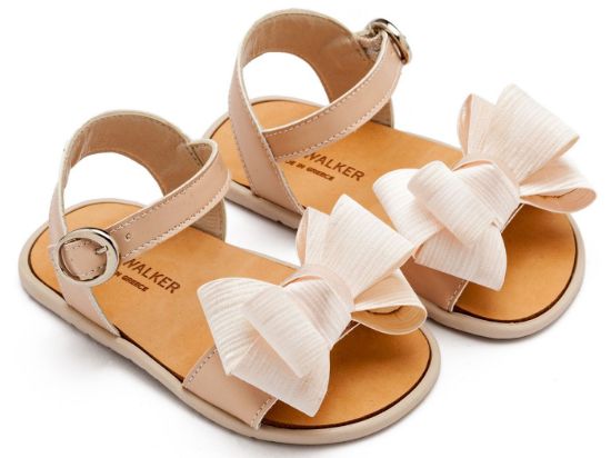 Εικόνα της Πέδιλο με Υφασμάτινο Φιόγκο BS3592 Nude