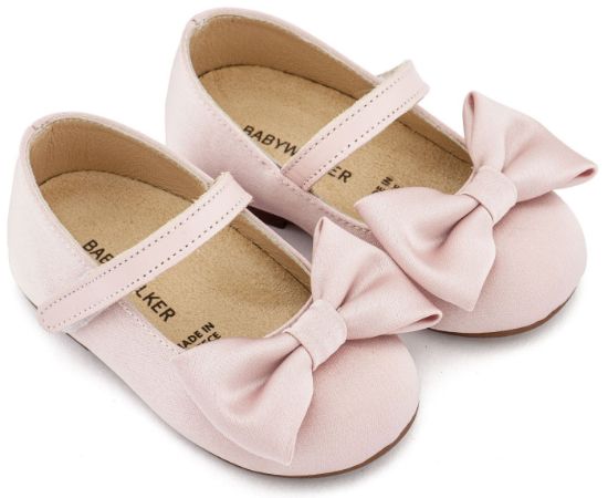 Εικόνα της Γοβάκι Μονή Μπαρέτα με Σατέν Φιόγκο  BW4870 Ροζ