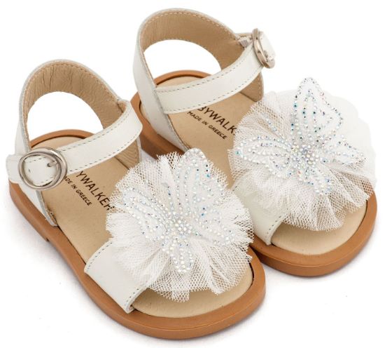 Εικόνα της Πέδιλο με Διακοσμητικό Πεταλούδας BW4886 Εκρού