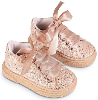 Εικόνα της Δετό Σνίκερ απο Γκλίτερ Ύφασμα EXC5856 Νουντ