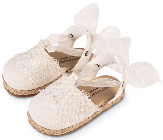 Εικόνα της Υφασμάτινη Εσπαντρίγια EXC5858 Λευκό