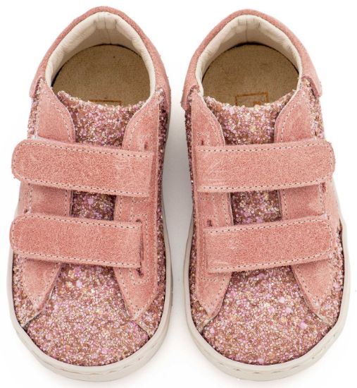 Εικόνα της Sneaker Διπλό Χρατς με Αστέρι στο Πλάι EXC5904 Ροζ Αντικέ