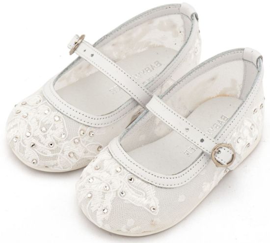 Εικόνα της Γοβάκι απο Ύφασμα Φιλντιρέ Δαντέλα LU6128 Λευκό