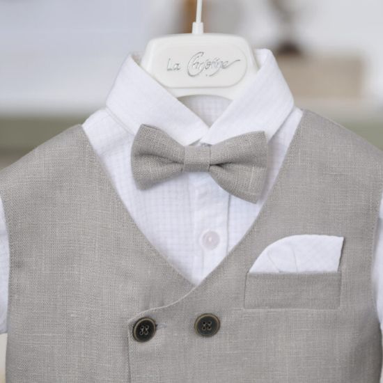 βαπτιστικό γιλέκο με διπλή σειρά κουμπιών