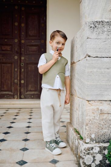 κομψό βαπτιστικό σύνολο