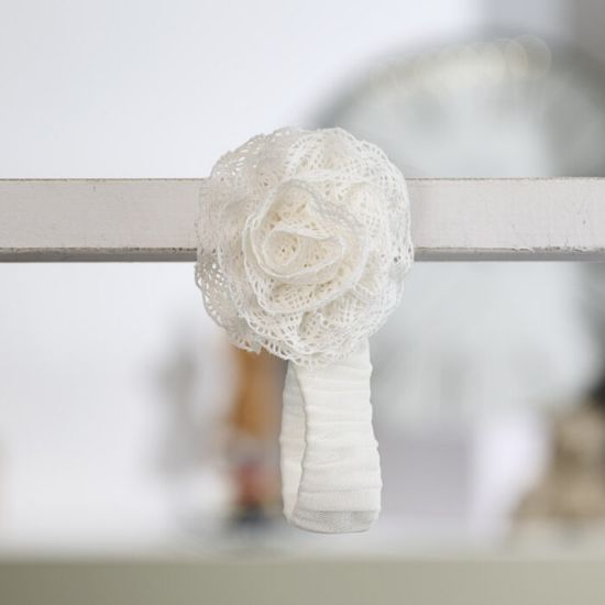 κορδέλα μαλλιών σε ιβουάρ τόνο