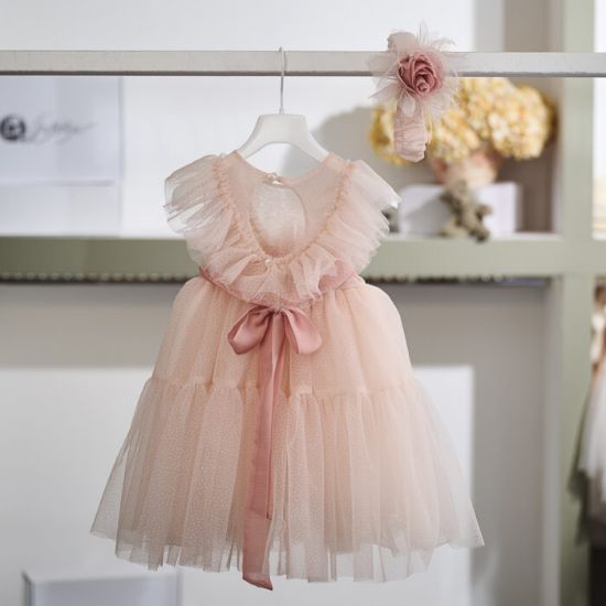 Αέρινο βαπτιστικό φόρεμα